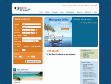 Tablet Screenshot of instatravel.com